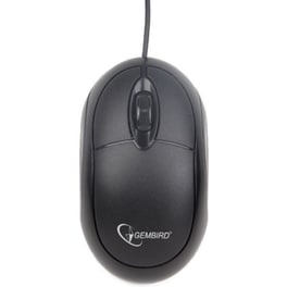 Gembird MUS-U-01 Ενσύρματο Ποντίκι Μαύρο