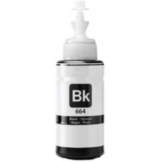 Συμβατό Epson T6641 Μαύρο Μελάνι Εκτυπωτή image 0