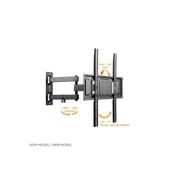 Βάση Τηλεόρασης Επιτοίχια Sbox Plb-3644 με Βραχίονα 32"-55" έως 35 kg image 1