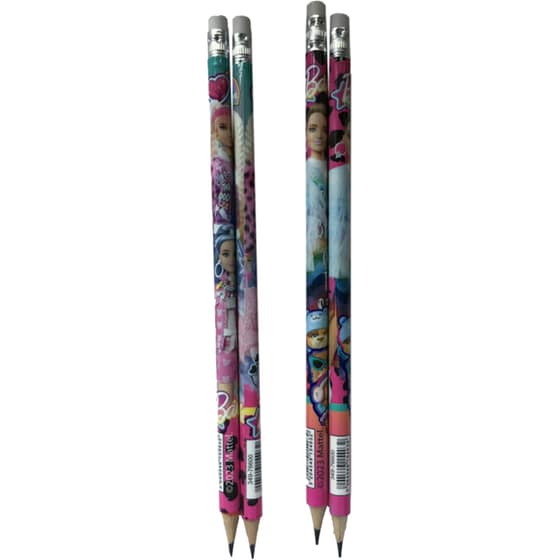 Μολύβι Gim με γόμα Barbie (1 Τεμάχιο) image 0