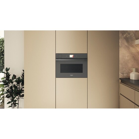 WHIRLPOOL WCT11A9FHTSSMA με Grill 53 Lt Ανθρακί Εντοιχιζόμενος Φούρνος Μικροκυμάτων image 3