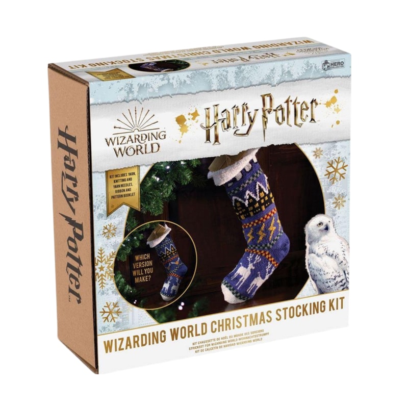 EAGLEMOSS COLLECTIONS Σετ Πλεξίματος Κάλτσα Harry Potter Christmas Stocking Hogwarts - Πολύχρωμο