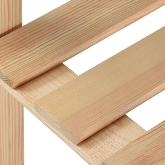 Vidaxl Ραφιέρα 5 Επιπέδων 170 X 28,5 X 170 Εκ. Από Μασίφ Ξύλο Πεύκου image 5