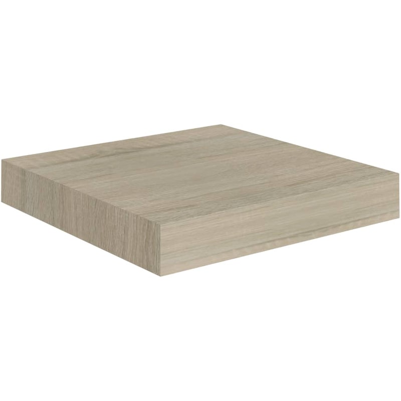 Ράφι Τοίχου VidaXL από Κυψελωτό MDF 23x23.5 cm - Δρυς/Φυσικό