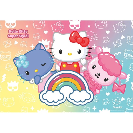 Παιδικό Παζλ Ravensburger Hello Kitty: Super Style (2x24 Κομμάτια) image 3