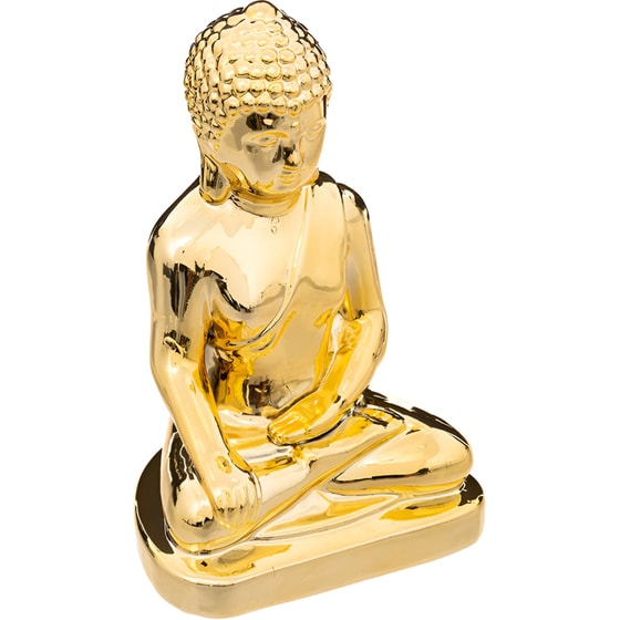 Διακοσμητικός Βούδας Spitishop Κεραμικό 13.1x25.7cm - Χρυσό image 0