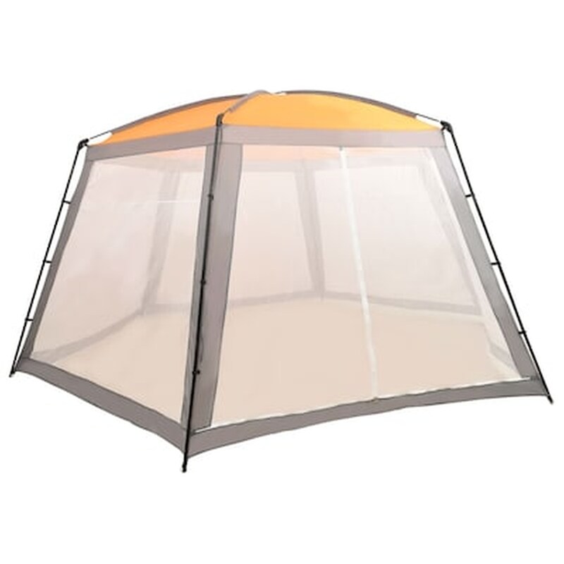 Vidaxl Σκίαστρο Πισίνας Γκρι 660 X 580 X 250 Εκ. Υφασμάτινο