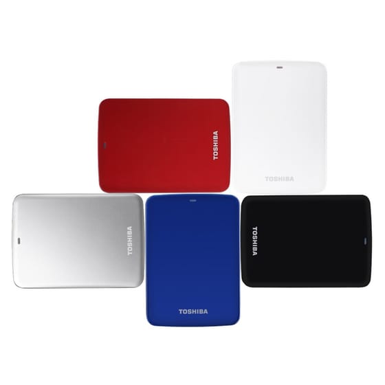 Εξωτερικός σκληρός δίσκος Toshiba Canvio 500GB 2.5" USB 3.0 HDTC705ER3AA Κόκκινο image 3