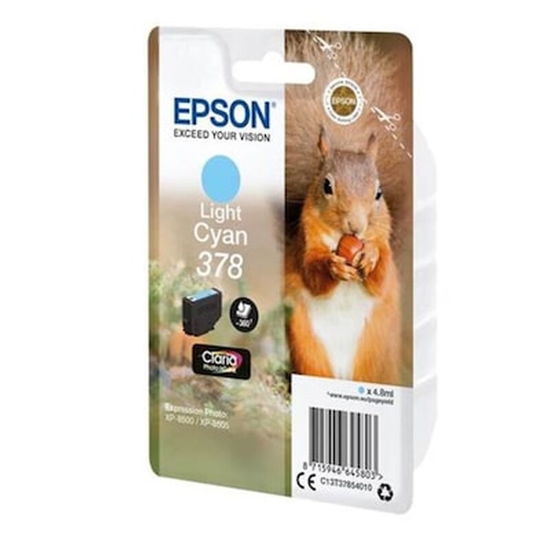Epson 378 Κυανό Μελάνι Εκτυπωτή c13t37854010