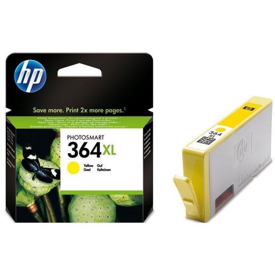 HP 364XL Κίτρινο Μελάνι Εκτυπωτή CB325EE image 2