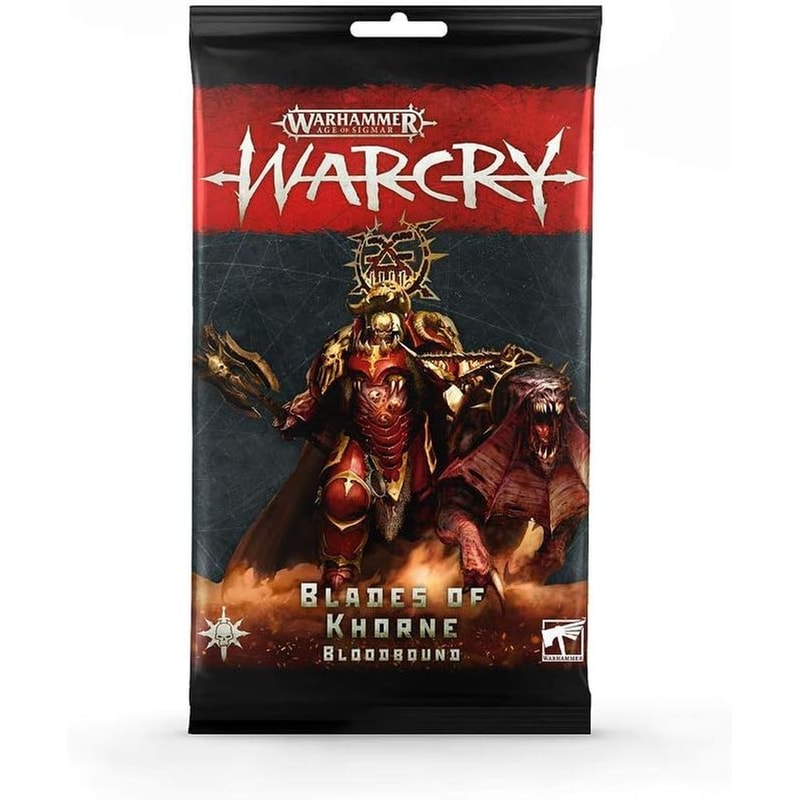 Warcry: Blades Of Khorne Bloodbound Cards Warhammer: Age of Sigmar GAMES WORKSHOP