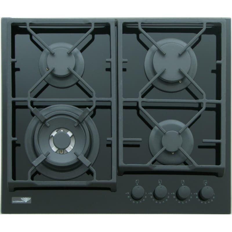LA GERMANIA P644LLAGSFVT(GN) 57 cm Μαύρο Εστία Φυσικού Αερίου Αυτόνομη