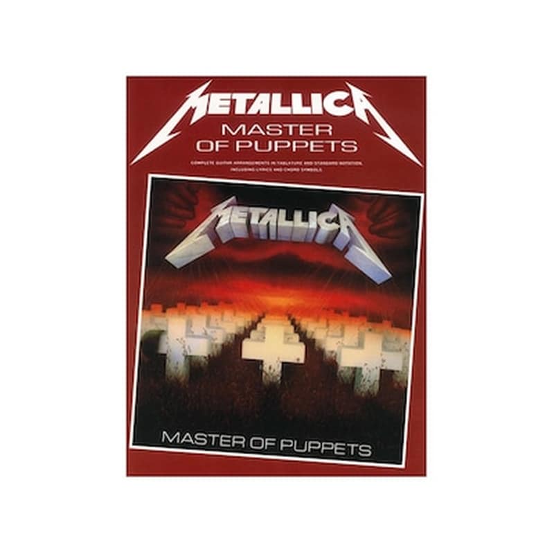 WISE PUBLICATIONS Metallica - Master Of Puppets (guitar/vocal With Tablature)