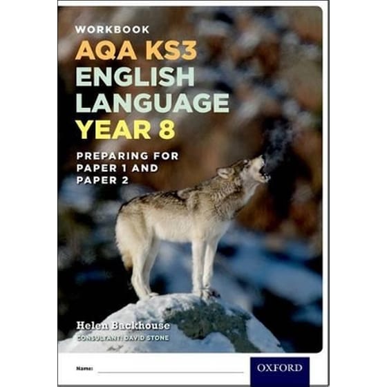 AQA KS3 English Language: Year 8 Test Workbook Pack of 15 image 0
