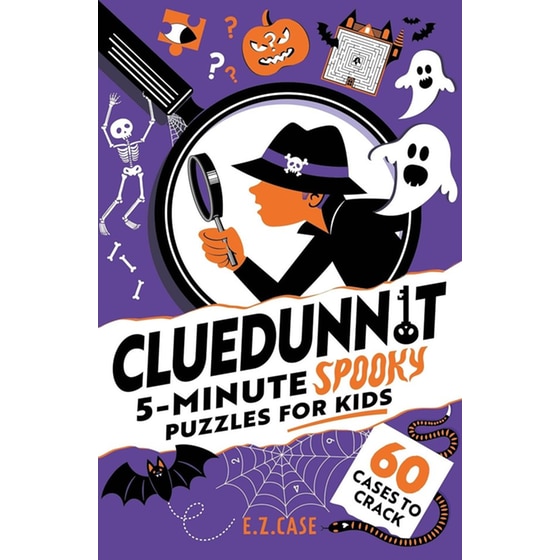Cluedunnit: 5-minute Spooky Puzzles for Kids image 0
