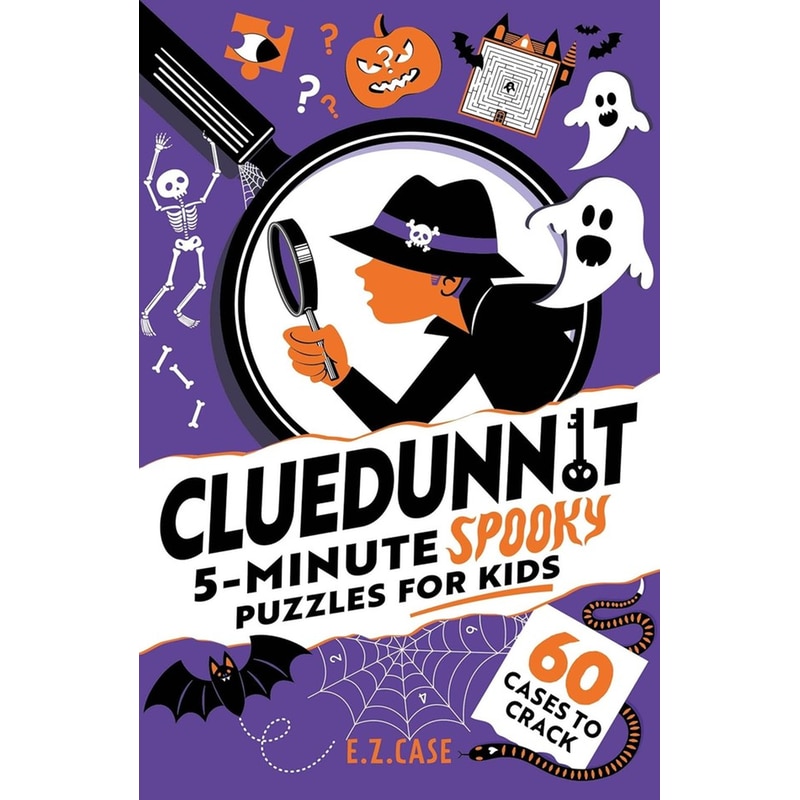 Cluedunnit: 5-minute Spooky Puzzles for Kids