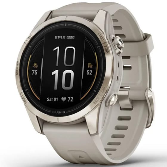 Smartwatch Garmin epix Pro Sapphire Edition 42mm - Soft Gold image 1