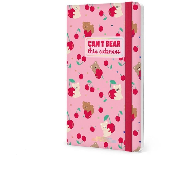 Ημερολόγιο Εβδομαδιαίο 2027 16Μ Small Teddy Bear Cherry Pink image 1