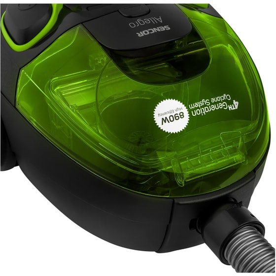 Ηλεκτρική Σκούπα SENCOR SVC510GR ALLEGR 890 W με Κάδο 1.5 lt Μαύρο image 9