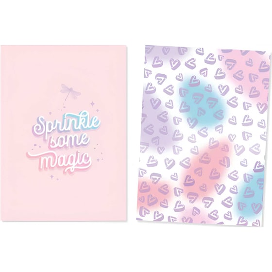 Τετράδιο Καρφίτσα KANGARO A4 Purple Passion 40 Φύλλων (1 Τεμάχιο) image 0