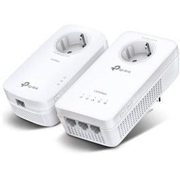TP-Link TL-WPA8631P KIT AV1300 Powerline Διπλό Kit Ασύρματη Σύνδεση Passthrough έως 1300Mbps με WiFi 6 και 1 Θύρα Ethernet