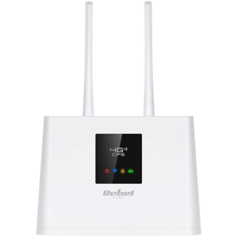REBEL Rebel RB-0702 Mobile Router Single Band (2.4GHz) με υποδοχή Ethernet, SIM