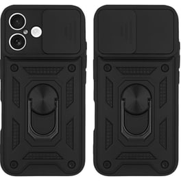 Θήκη Apple iPhone 16 Plus - Sonique Ring Armor CamPro - Μαύρο