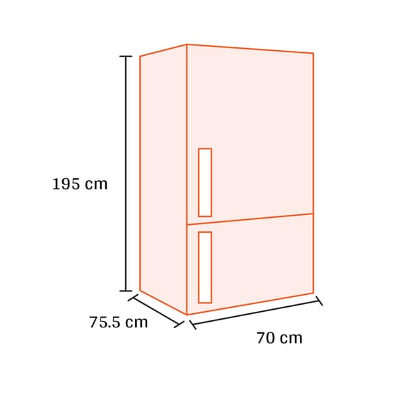 WHIRLPOOL WB70E973W Total No Frost 462 Lt Λευκό Ψυγειοκαταψύκτης image 1
