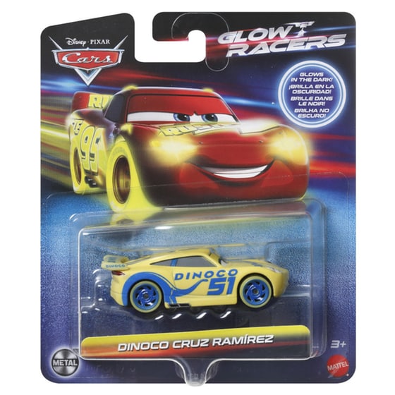 Mattel Hot Wheels Αυτοκινητάκια Cars Glow Racers (HPG76) image 1