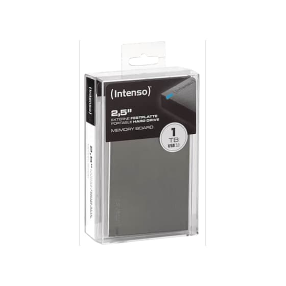 Intenso Memory Board USB 3.0 HDD 1TB 2.5" Ασημί + Powerbank 10000 mAh image 1