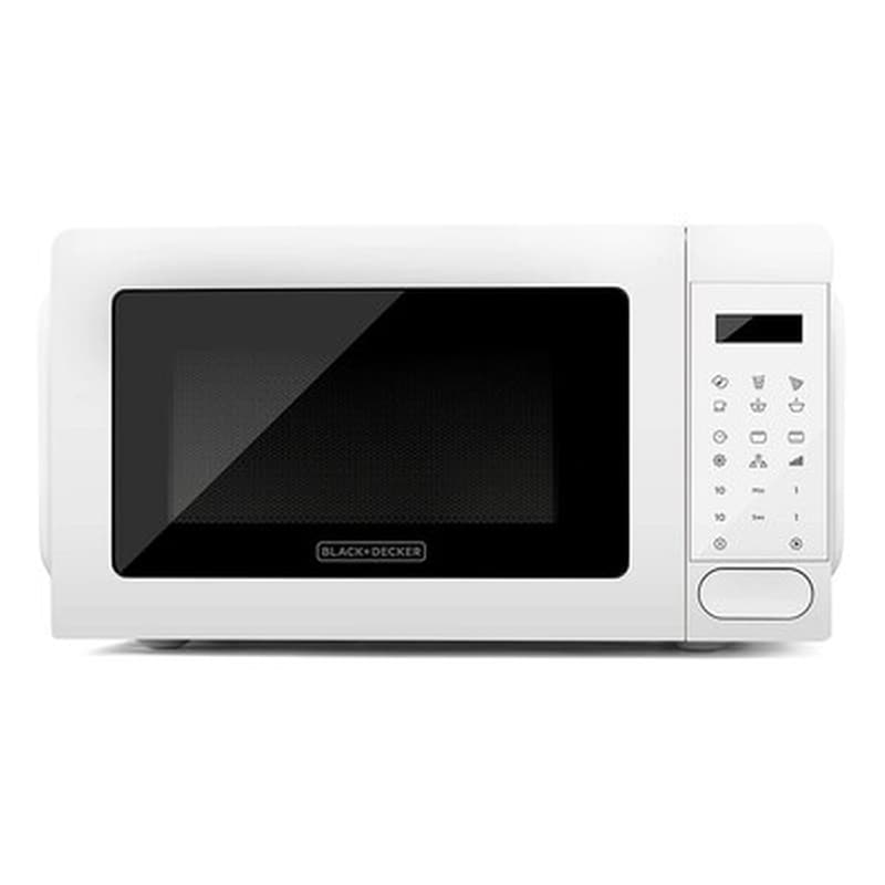 Black+decker Microwave + Grill 20l Es9700070b White White