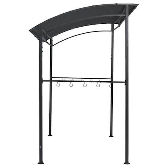 Κιόσκι Vidaxl Ατσάλι 215x150x220cm - Ανθρακί image 5