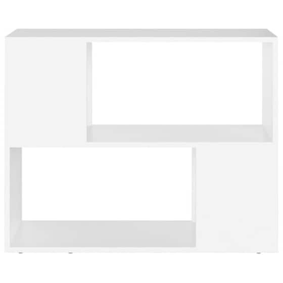 Έπιπλο Τηλεόρασης VidaXLΜοριοσανίδα 80x24x63cm - Λευκό image 5