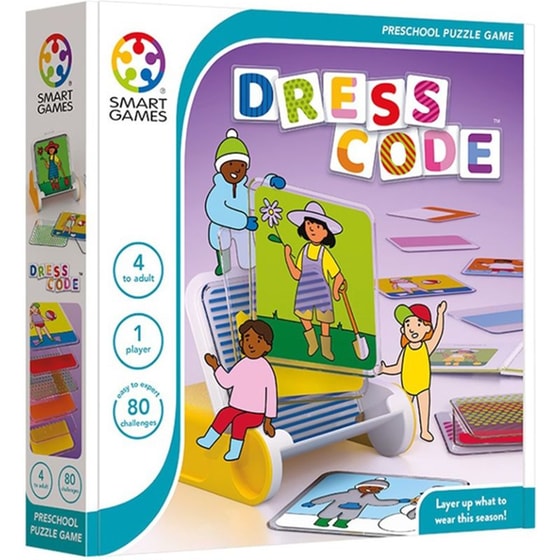 Smartgames Επιτραπέζιο Dress Code (80 Challenges) image 0