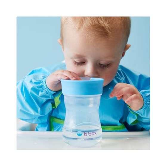 B.box Εκπαιδευτικό Κύπελλο Με Πάραθυρο Νερού 240ml Blue Μπλε image 0