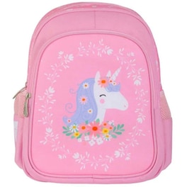 Τσάντα Πλάτης Α Little Lovely Company Με Ισοθερμική Θήκη Unicorn Πολλών Θηκών Ροζ