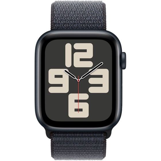 Apple Watch SE GPS 44mm - Midnight Aluminium Case with Ink Sport Loop image 1