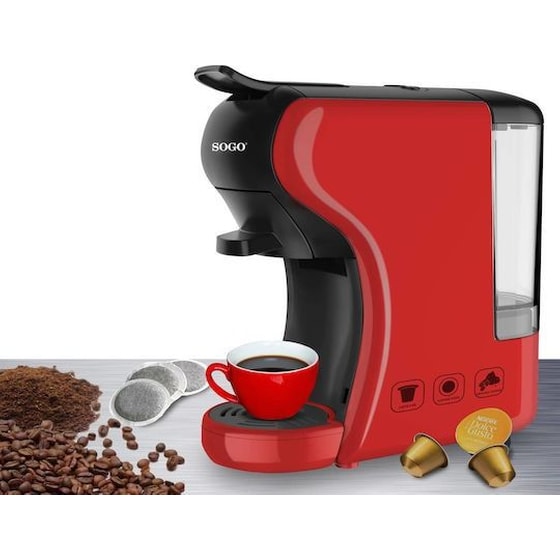 SOGO CAF-SS-5675-R 1450W 19bar Μηχανή Espresso image 2