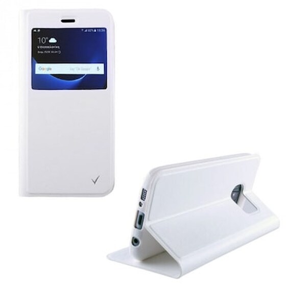 Θήκη Samsung Galaxy S7 - Volte-Tel View Leather TPU - White image 0