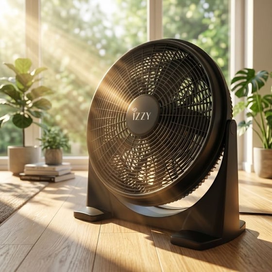 IZZY IZ-9034 Ανεμιστήρας Βox Fan 100 W 50 cm image 5