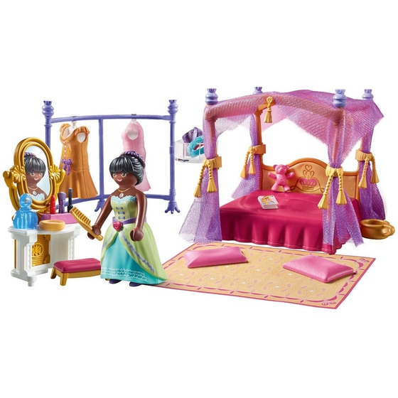 Playmobil Princess Magic Βασιλικό Υπνοδωμάτιο Με Βεστιάριο (71847) image 2