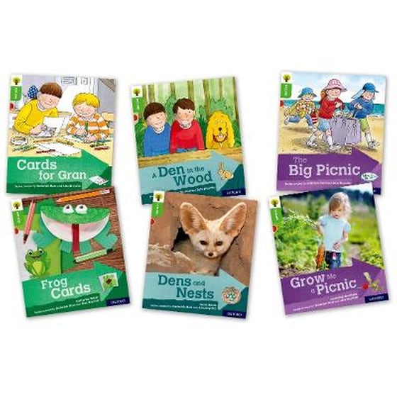 Oxford Reading Tree Explore with Biff, Chip and Kipper: Oxford Level 2: Mixed Pack of 6 image 0