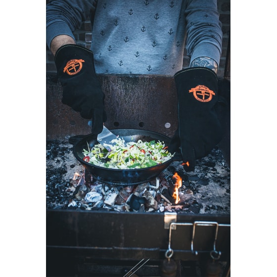 Δερμάτινα Γάντια BBQ THE WINDMILL -TWM028 Μαύρο image 5