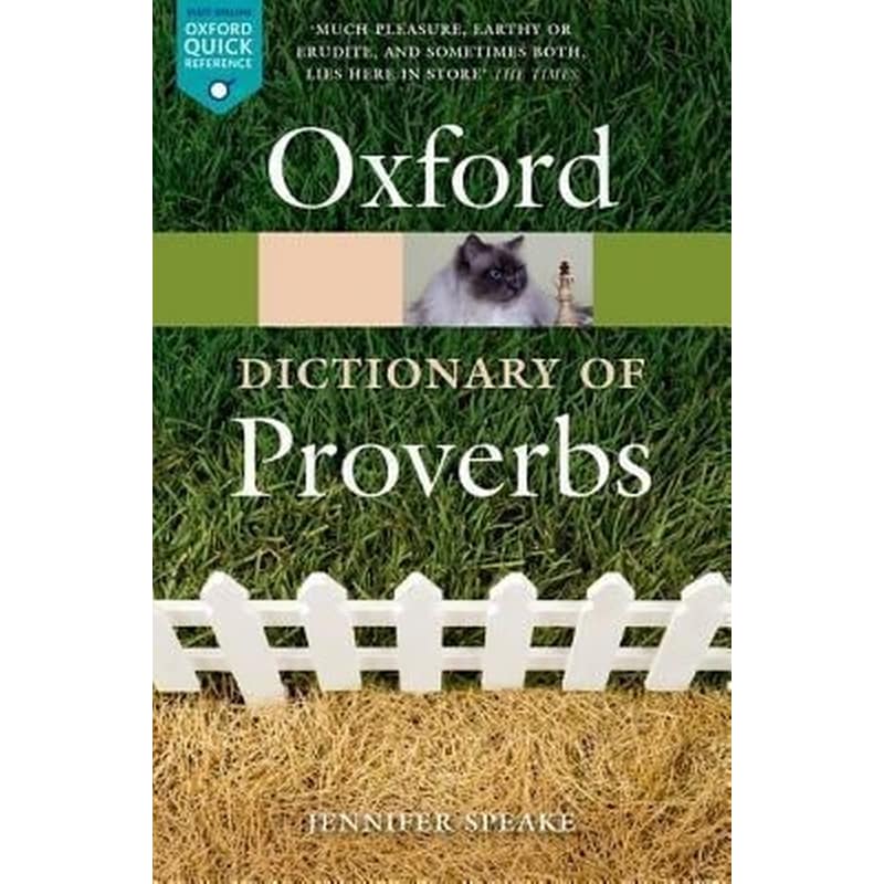 Oxford Dictionary Of Proverbs 6th Edition Paberback