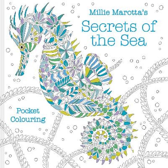 Millie Marotta's Secrets of the Sea Pocket Colouring image 0