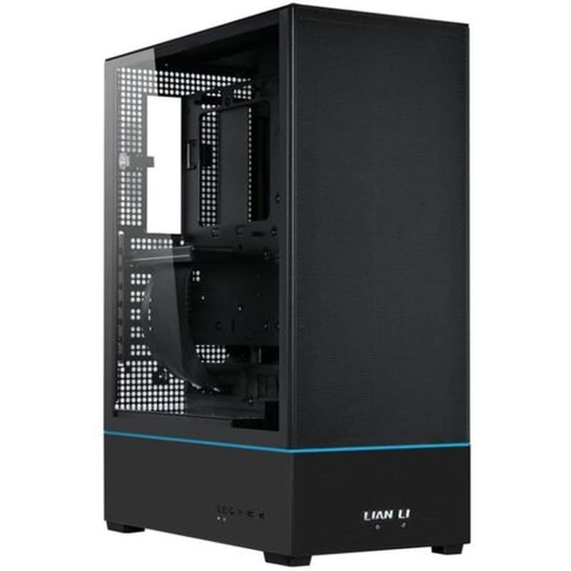 LIAN LI Lian Li Sup01 Black - 45lt Minimal Footprint Case For Vertical Gpu Argb Strips W. 3x 120mm Fans