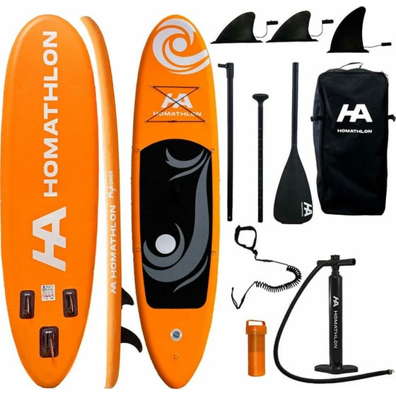 Φουσκωτή Σανίδα SUP Homathlon Mykonos 335 x 83 cm - Πορτοκαλί image 0