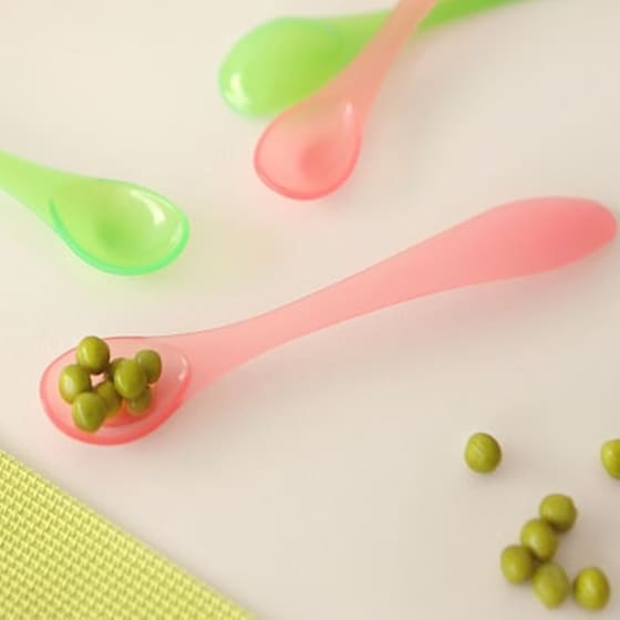 Kiokids Σετ Κουταλάκια 4 Τμχ Πράσινο Και Ροζ 4+μ image 2