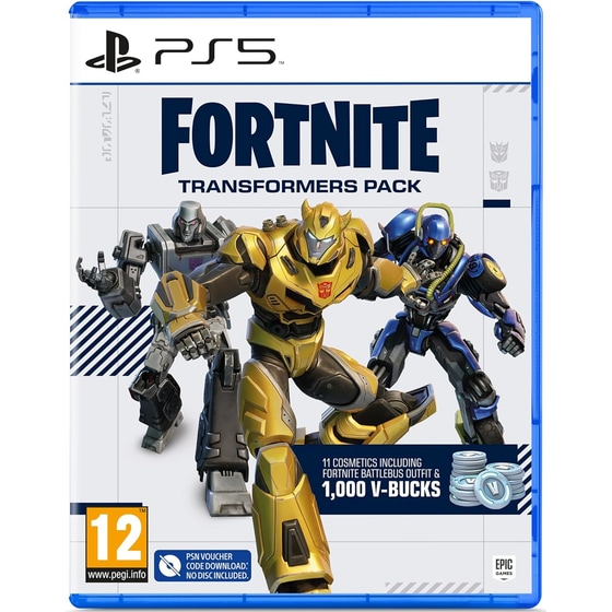 Fortnite Transformers Pack ( Code in a Box) - PS5 image 0