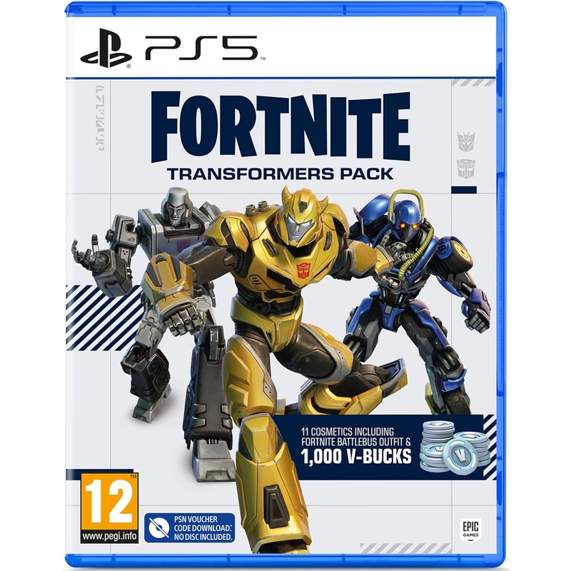 Fortnite Transformers Pack ( Code in a Box) - PS5 φωτογραφία